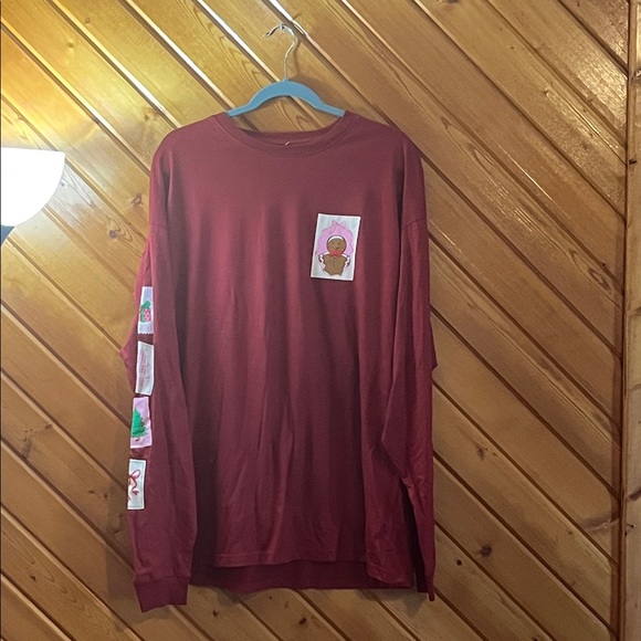 Simply Southern Maroon Graphic Long Sleeve Tee - Picture 1 of 11